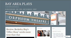 Desktop Screenshot of bayareaplays.com